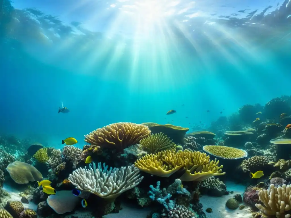 Explora la biodiversidad marina en un arrecife de coral vibrante en Aguas Dulces, Uruguay