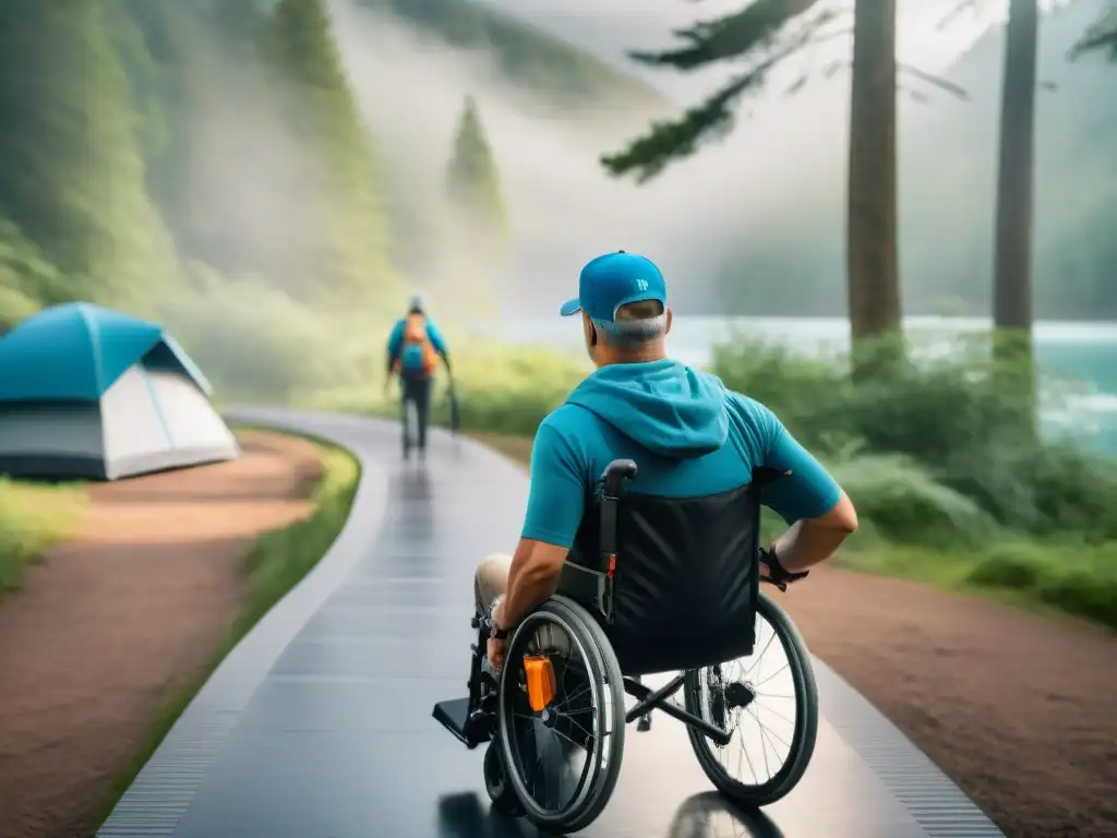 Avances tecnológicos en camping para personas con discapacidad: diversidad e inclusión en un camping totalmente accesible