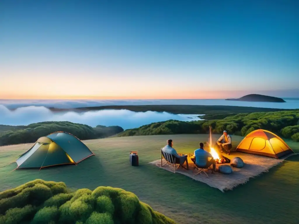 Campamento en Uruguay con las mejores tiendas de campaña, rodeado de naturaleza y tranquilidad