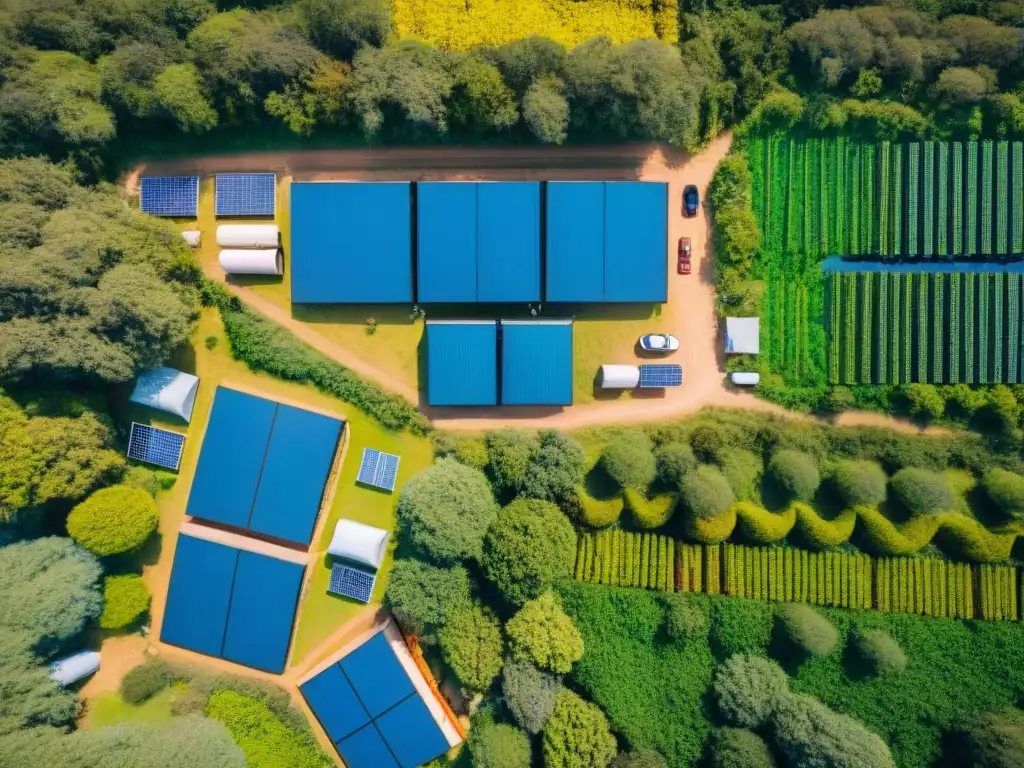 Un campamento sostenible en Uruguay con tiendas eco, paneles solares y huéspedes comprometidos con el medio ambiente