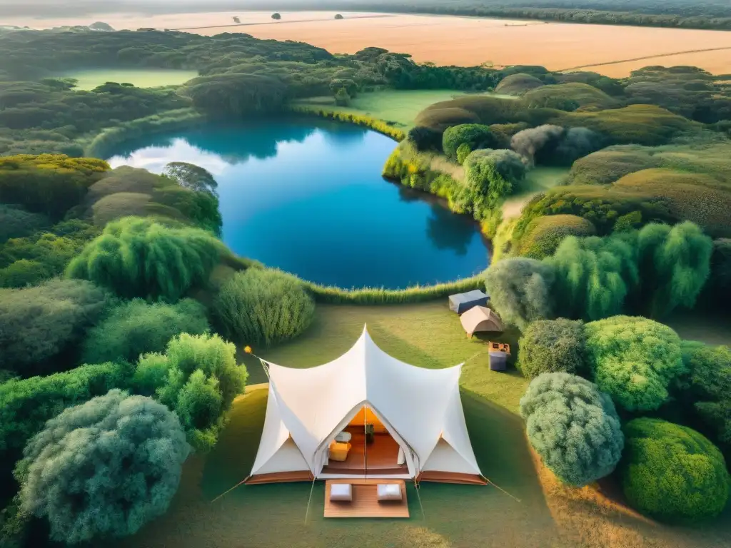 Camping con estilo en Uruguay: lujoso glamping en la naturaleza serena