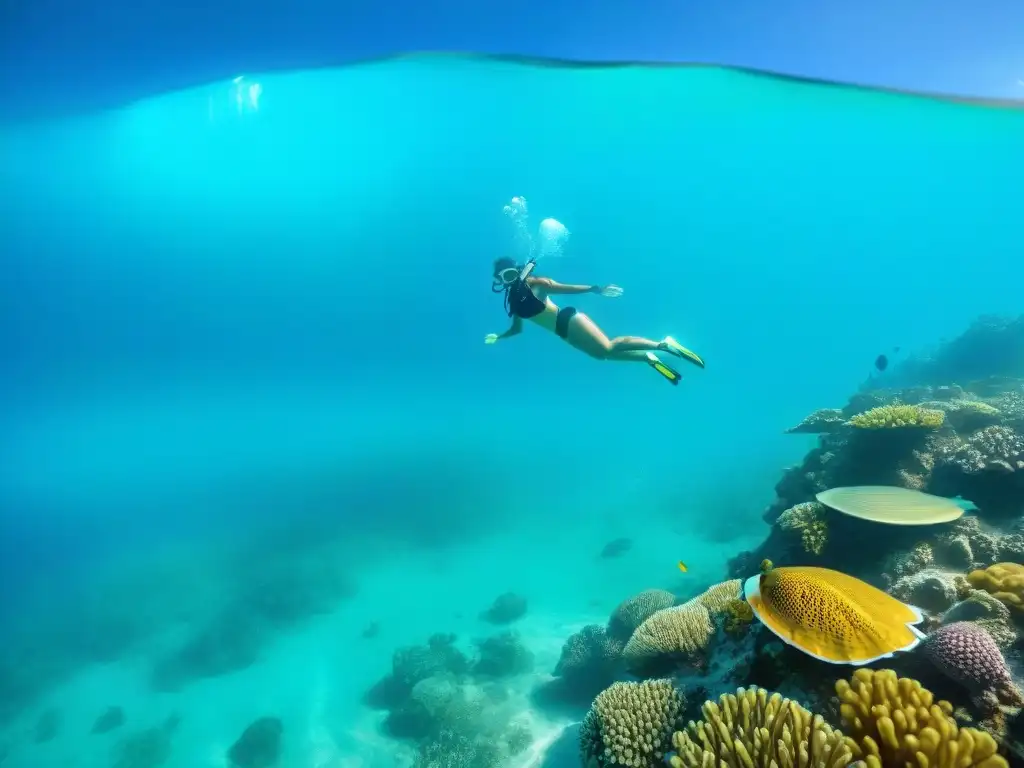 Descubre el colorido mundo submarino al hacer snorkel en Aguas Dulces, Uruguay