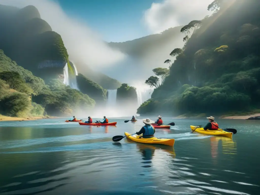 Emocionante excursión en kayaks por Uruguay, paquetes turismo aventura Uruguay