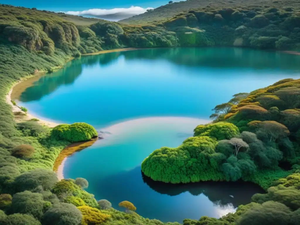 Escondida belleza en un área de conservación menos conocida: laguna tranquila, aves nativas y cascada serena