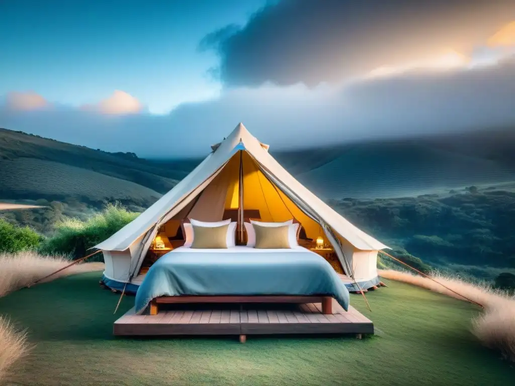 Experiencia de lujo en glamping en Uruguay, tendencia turismo