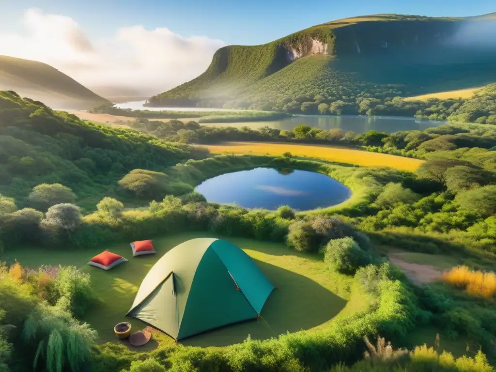 Un idílico campamento ecológico en Uruguay con actividades sostenibles y diversidad de campistas