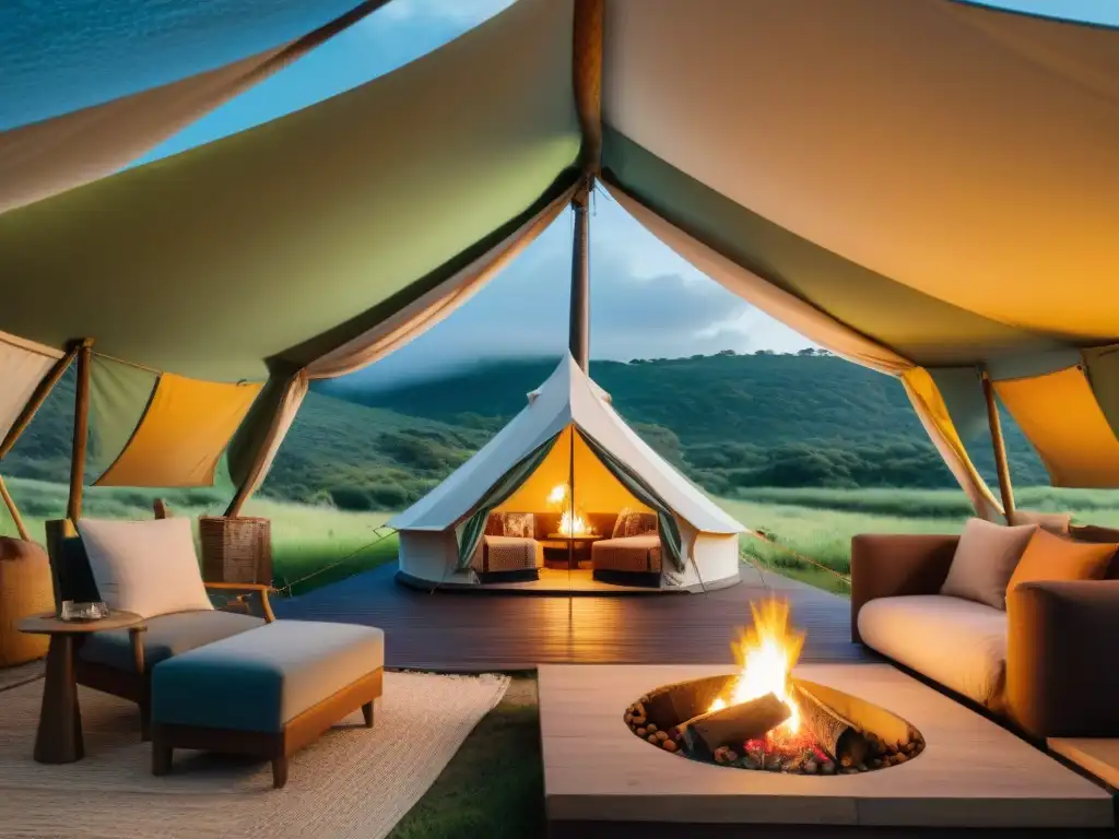 Lujo y naturaleza se fusionan en glamping eco en Uruguay