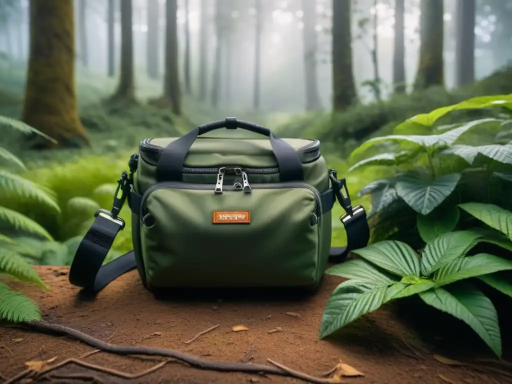 Meticulosa preparación con baterías para largas jornadas fotográficas en la selva uruguaya