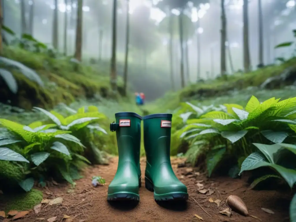 Niños explorando un bosque en Uruguay, capturando la belleza de la naturaleza