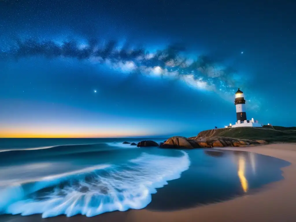 Noches estrelladas en Cabo Polonio, Uruguay