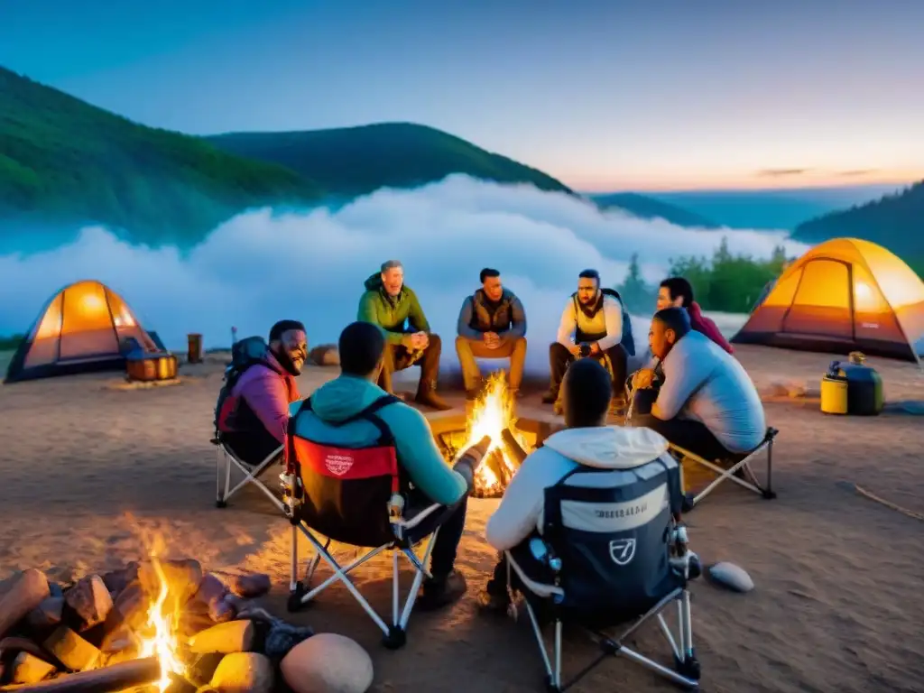 Personas con discapacidad disfrutan de la inclusividad del camping nocturno gracias a avances tecnológicos