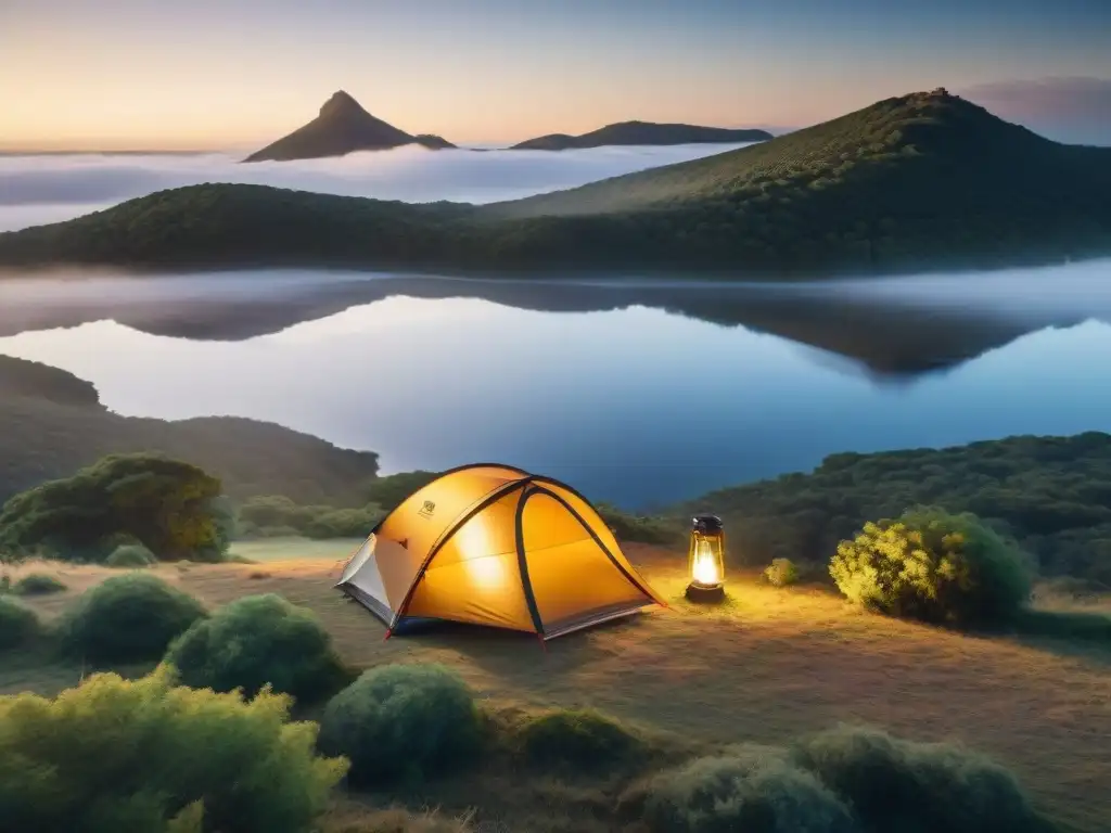 Un refugio de alta gama en Uruguay, destacando la elegancia moderna entre la naturaleza