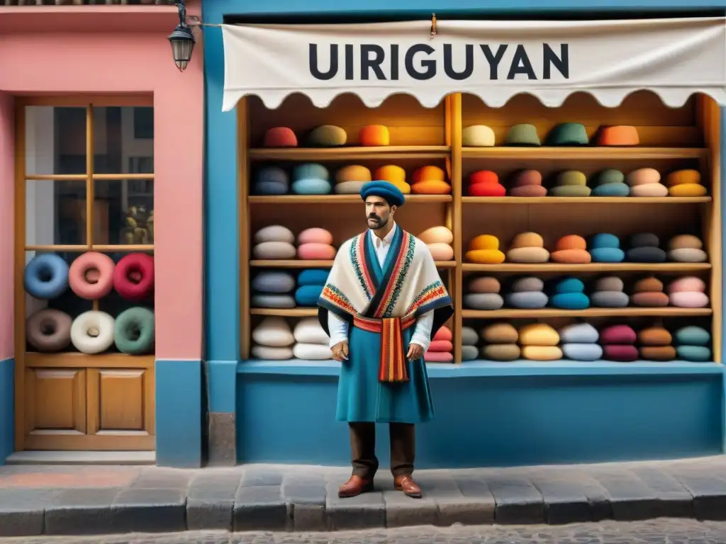 Tienda de vestimenta tradicional uruguaya en Montevideo